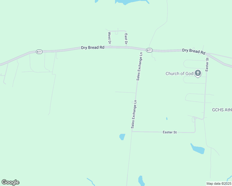 map of restaurants, bars, coffee shops, grocery stores, and more near 327 Sales Exchange Lane in Emporia