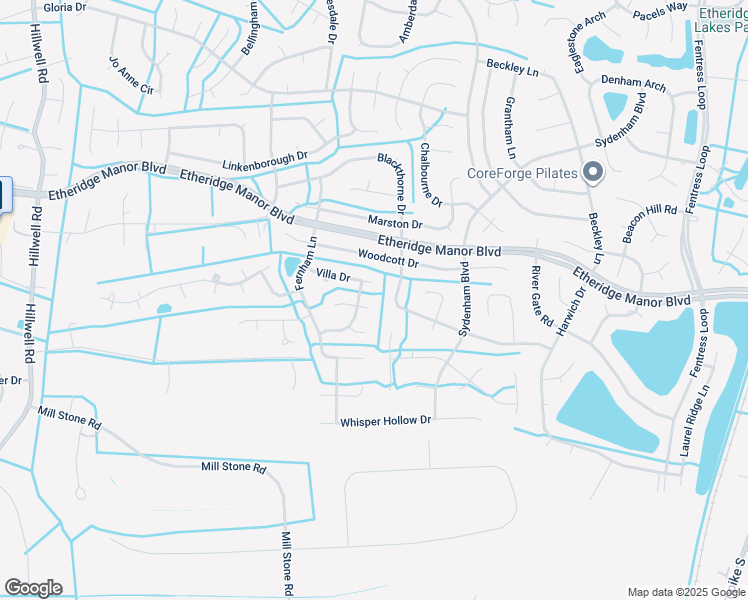 map of restaurants, bars, coffee shops, grocery stores, and more near 1204 Rixtown Ct in Chesapeake
