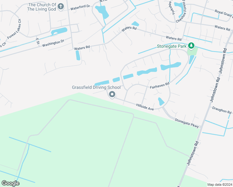 map of restaurants, bars, coffee shops, grocery stores, and more near 1300 Hillside Court in Chesapeake