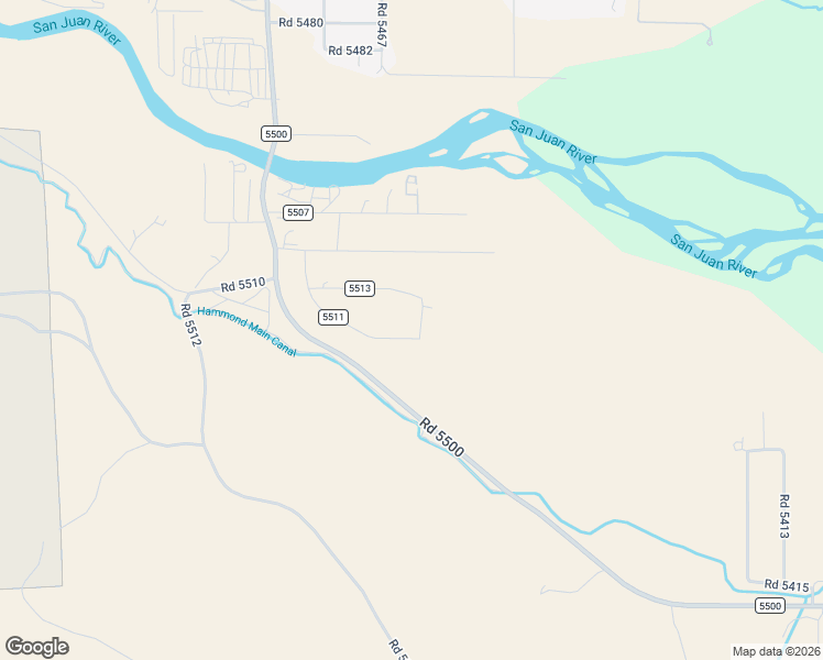 map of restaurants, bars, coffee shops, grocery stores, and more near 35 County Road 5511 in Bloomfield