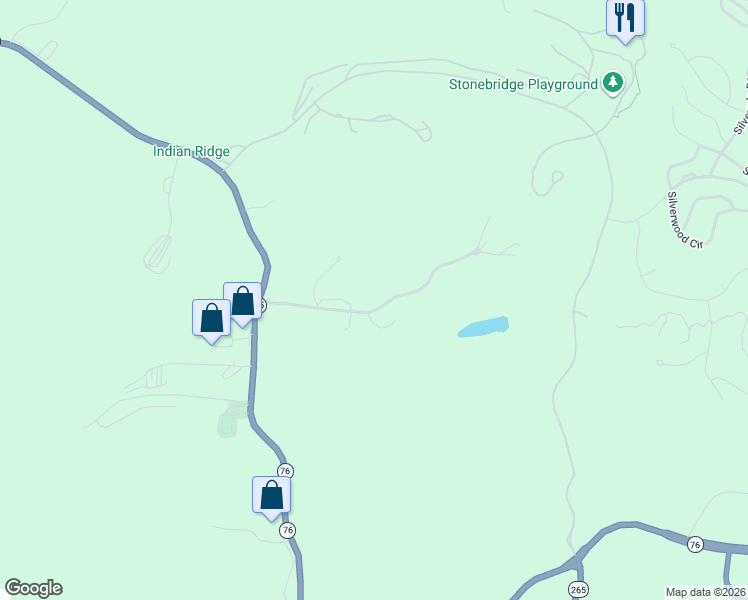 map of restaurants, bars, coffee shops, grocery stores, and more near 321 Notch Lane in Reeds Spring
