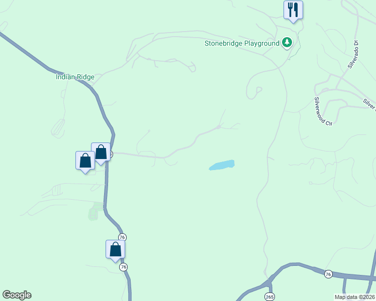 map of restaurants, bars, coffee shops, grocery stores, and more near 388 Notch Lane in Branson West