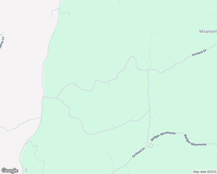 map of restaurants, bars, coffee shops, grocery stores, and more near 46805 Orchard Drive in Miramonte