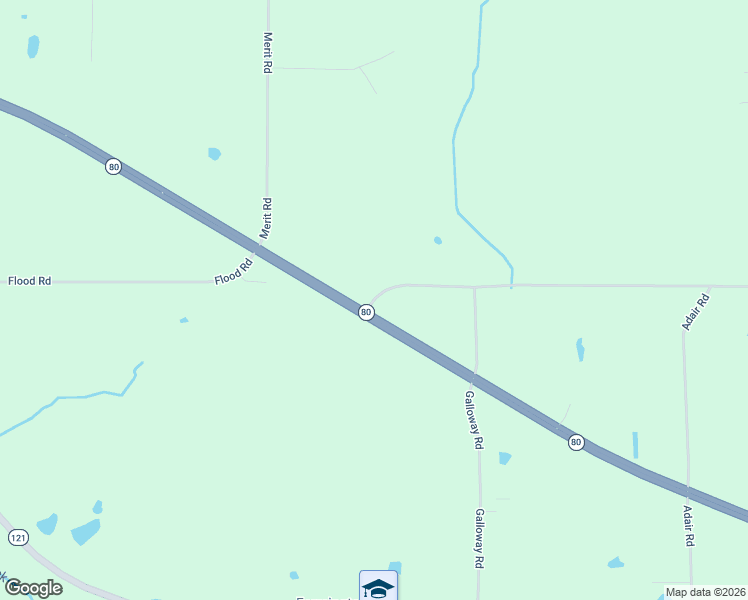 map of restaurants, bars, coffee shops, grocery stores, and more near Flood Road in Mayfield