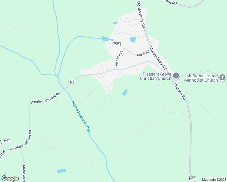 map of restaurants, bars, coffee shops, grocery stores, and more near 193 Davis Road in Martinsville