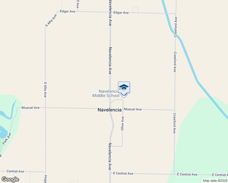 map of restaurants, bars, coffee shops, grocery stores, and more near 3278 Navelencia Avenue in Reedley