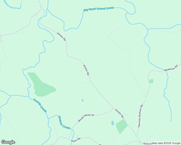 map of restaurants, bars, coffee shops, grocery stores, and more near Kinzer Road in Laurel Fork