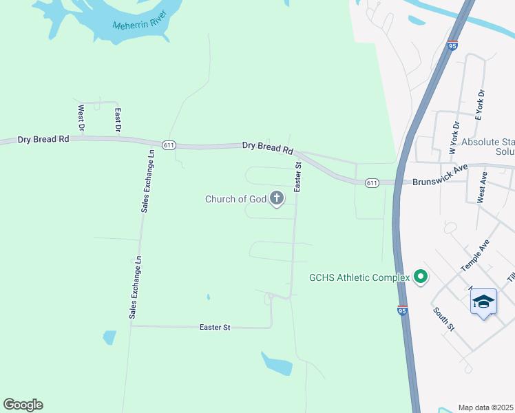 map of restaurants, bars, coffee shops, grocery stores, and more near 90 Ellington Street in Emporia