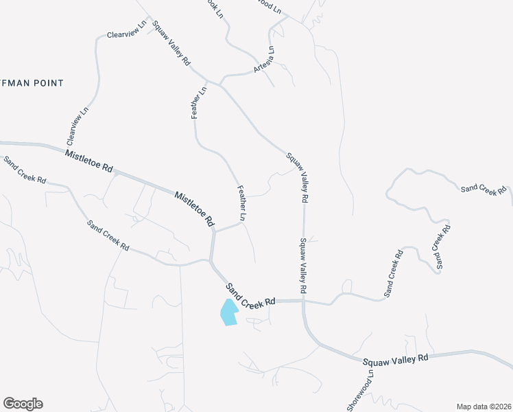 map of restaurants, bars, coffee shops, grocery stores, and more near Feather Lane in Yokuts Valley