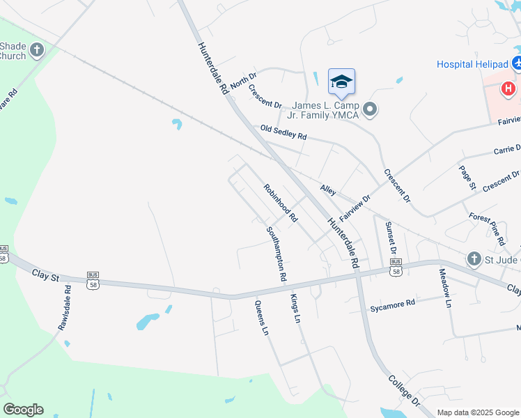 map of restaurants, bars, coffee shops, grocery stores, and more near 236 Southampton Road in Franklin