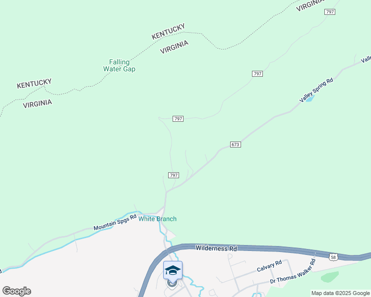 map of restaurants, bars, coffee shops, grocery stores, and more near State Road 797 in Rose Hill