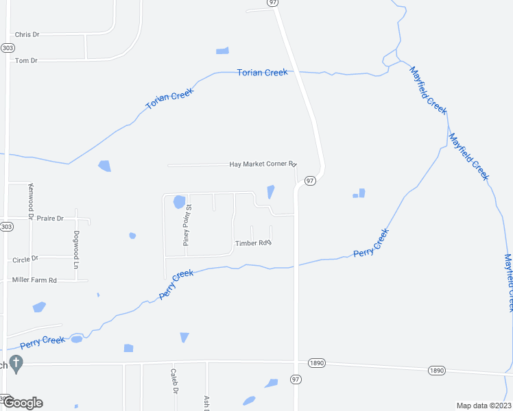 map of restaurants, bars, coffee shops, grocery stores, and more near Smith's Lane in Mayfield