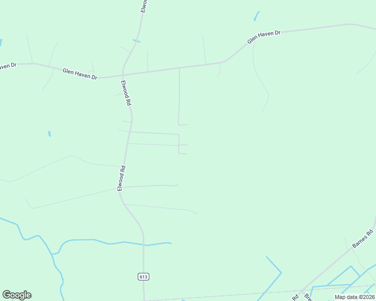 map of restaurants, bars, coffee shops, grocery stores, and more near 7456 Elwood Road in Suffolk