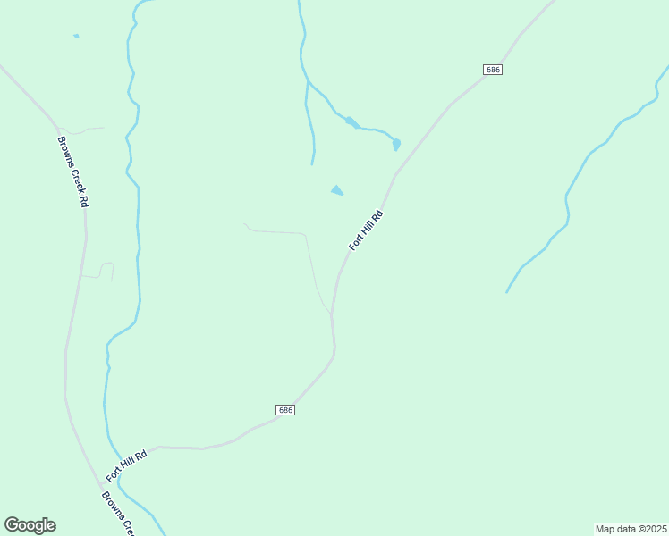 map of restaurants, bars, coffee shops, grocery stores, and more near 977-1259 Fort Hill Road in Brodnax