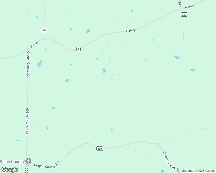 map of restaurants, bars, coffee shops, grocery stores, and more near in Oregon County