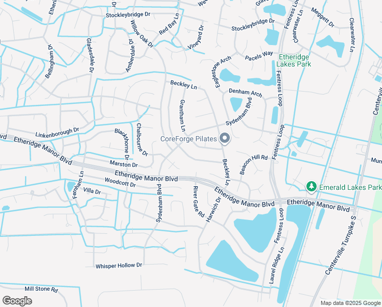 map of restaurants, bars, coffee shops, grocery stores, and more near 1013 Baydon Lane in Chesapeake