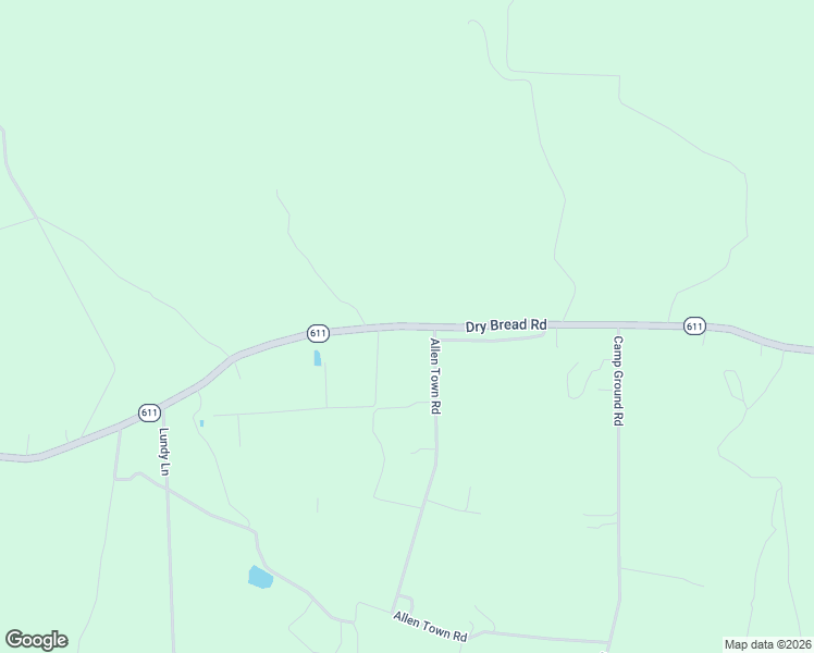 map of restaurants, bars, coffee shops, grocery stores, and more near 3658 Dry Bread Road in Emporia