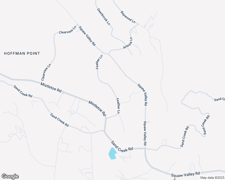 map of restaurants, bars, coffee shops, grocery stores, and more near Feather Lane in Yokuts Valley