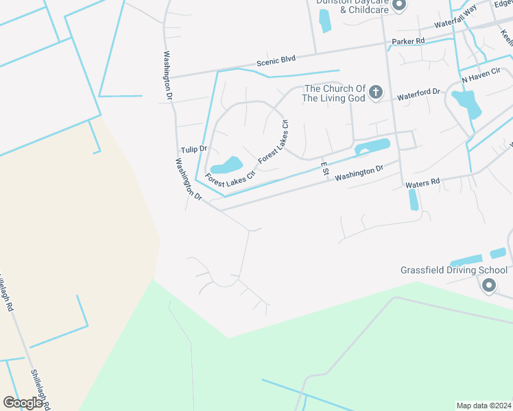 map of restaurants, bars, coffee shops, grocery stores, and more near 1044 Washington Drive in Chesapeake