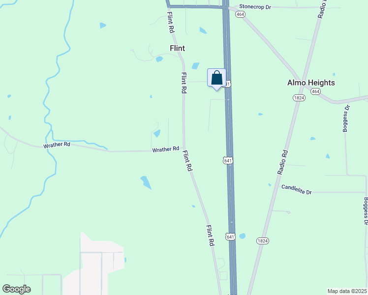 map of restaurants, bars, coffee shops, grocery stores, and more near 872 Flint Road in Murray