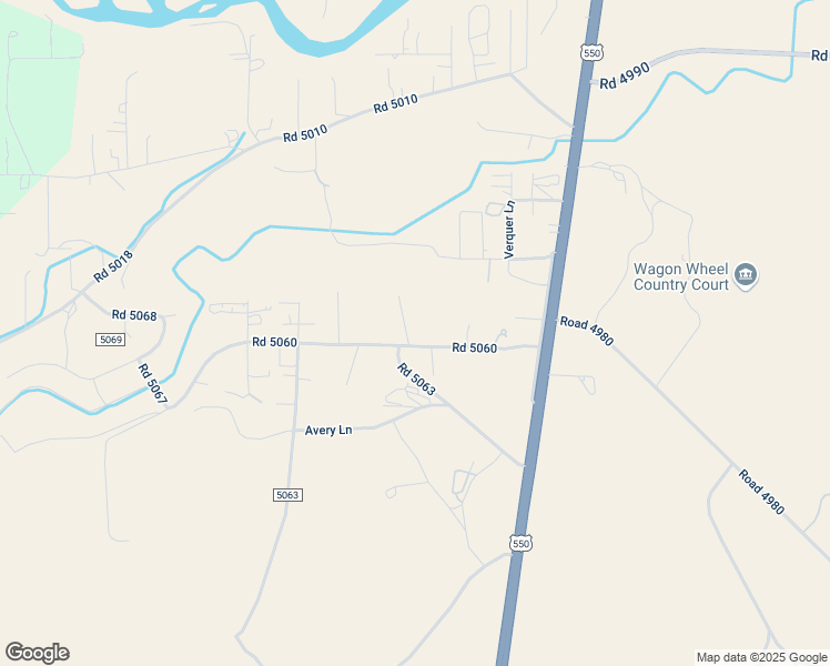 map of restaurants, bars, coffee shops, grocery stores, and more near 2 Road 5061 in Bloomfield