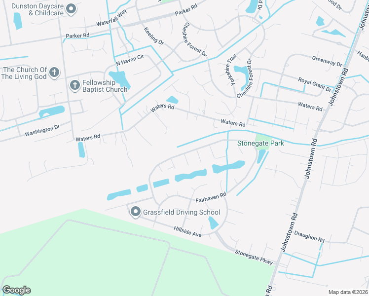 map of restaurants, bars, coffee shops, grocery stores, and more near 1040 Fairhaven Road in Chesapeake