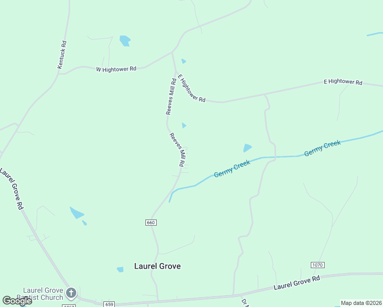 map of restaurants, bars, coffee shops, grocery stores, and more near 3481 Reeves Mill Road in Sutherlin