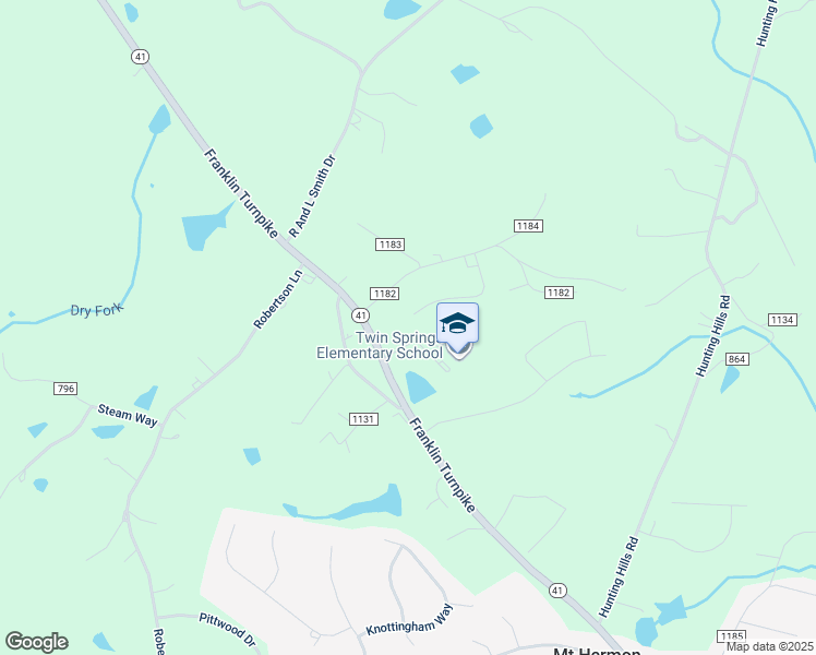 map of restaurants, bars, coffee shops, grocery stores, and more near 385 Samuel Bend in Danville