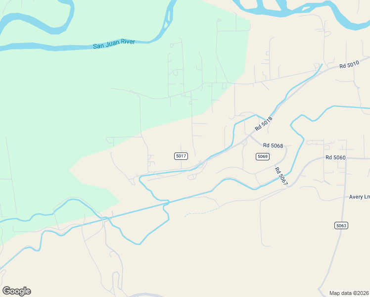 map of restaurants, bars, coffee shops, grocery stores, and more near 12 Road 5017 in Bloomfield