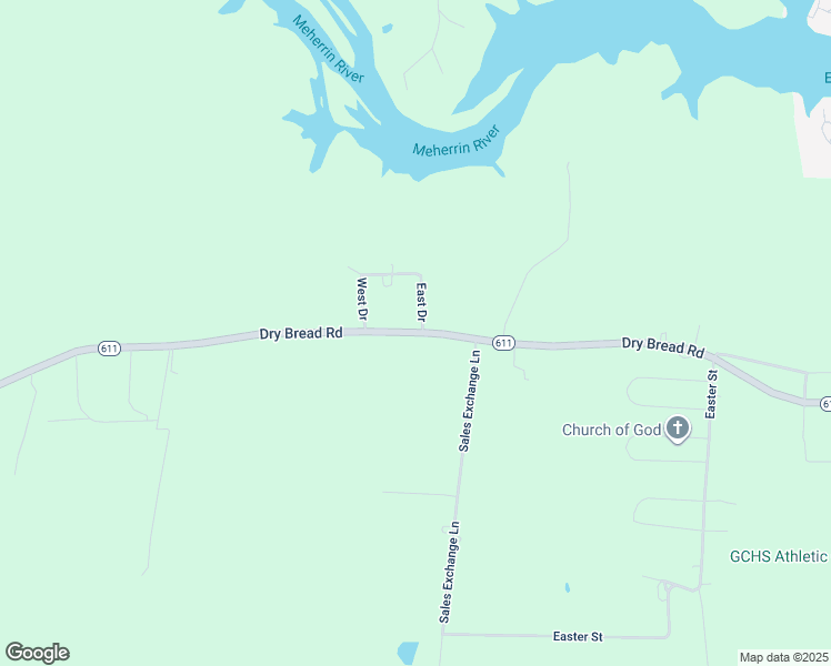 map of restaurants, bars, coffee shops, grocery stores, and more near Dry Bread Road in Emporia