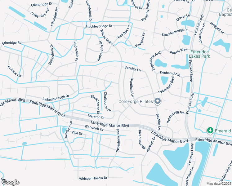 map of restaurants, bars, coffee shops, grocery stores, and more near 716 Hill Point Court in Chesapeake