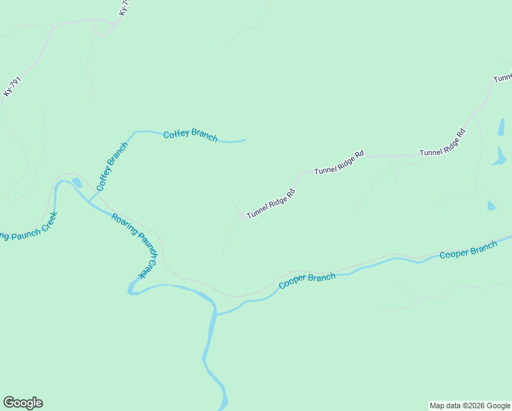 map of restaurants, bars, coffee shops, grocery stores, and more near Tunnel Ridge Road in Stearns