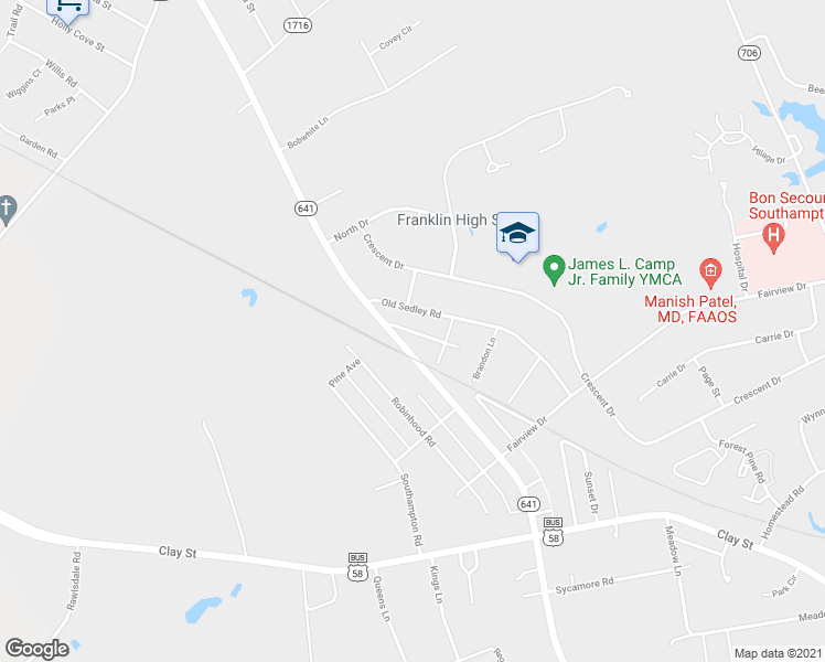map of restaurants, bars, coffee shops, grocery stores, and more near 113 Magnolia Avenue in Franklin