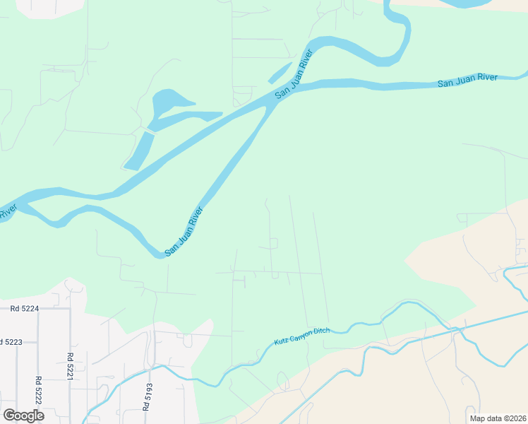 map of restaurants, bars, coffee shops, grocery stores, and more near 59 Road 5192 in Bloomfield