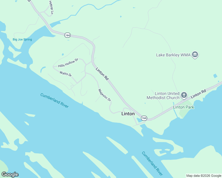 map of restaurants, bars, coffee shops, grocery stores, and more near Linton Road in Cadiz