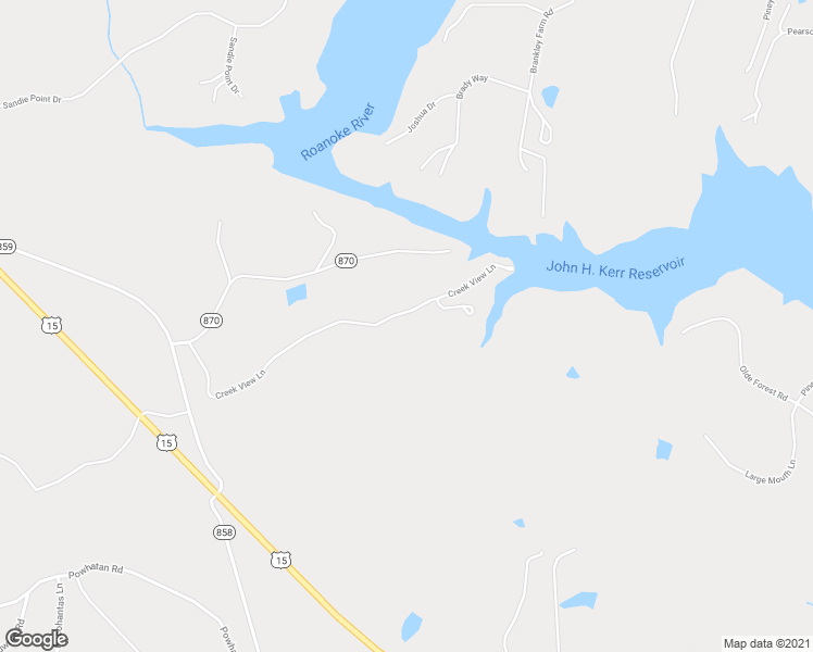 map of restaurants, bars, coffee shops, grocery stores, and more near 2-636 Creek View Lane in Clarksville