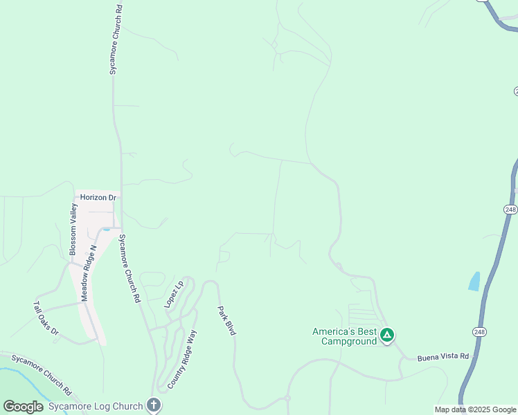 map of restaurants, bars, coffee shops, grocery stores, and more near 258 Breckenridge Road in Branson