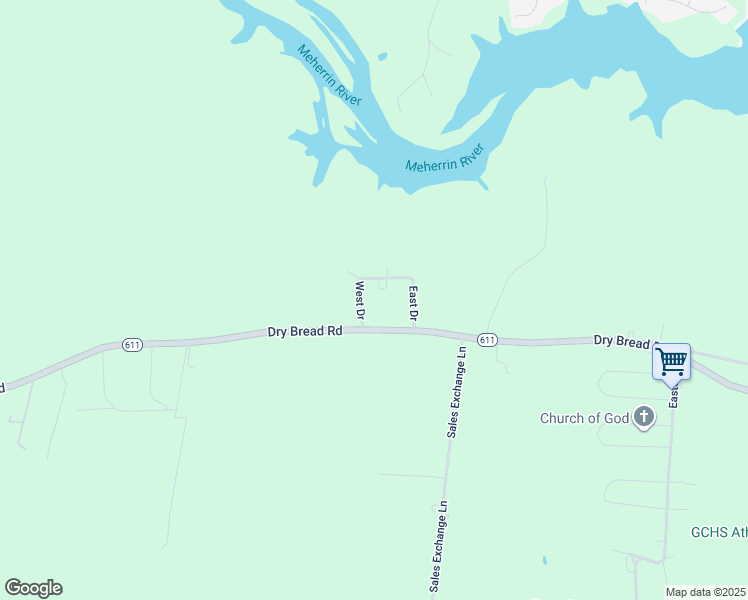 map of restaurants, bars, coffee shops, grocery stores, and more near 73 West Drive in Emporia