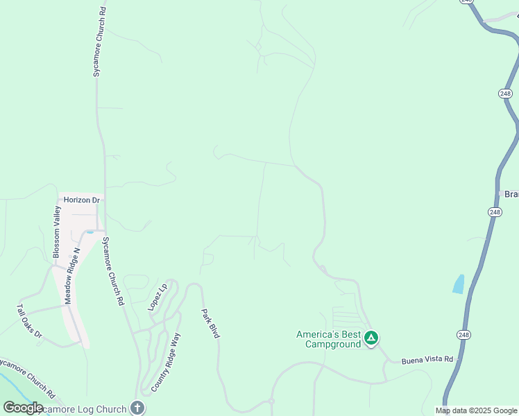 map of restaurants, bars, coffee shops, grocery stores, and more near 258 Breckenridge Road in Branson