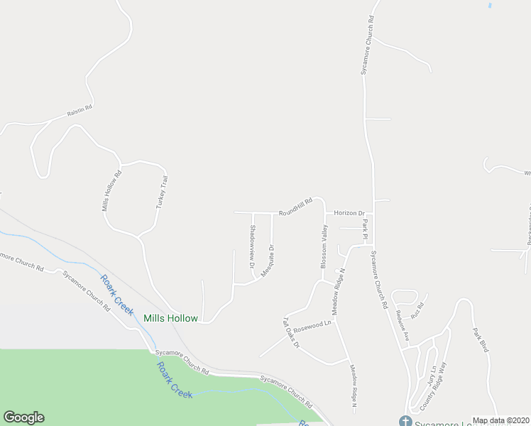 map of restaurants, bars, coffee shops, grocery stores, and more near 223 Round Hill Road in Branson