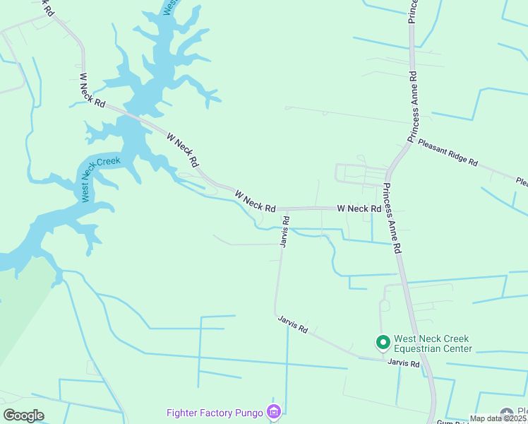 map of restaurants, bars, coffee shops, grocery stores, and more near 4053 W Neck Rd in Virginia Beach