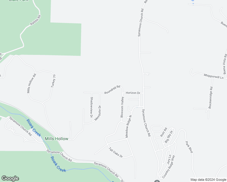 map of restaurants, bars, coffee shops, grocery stores, and more near 191 RoundHill Road in Branson