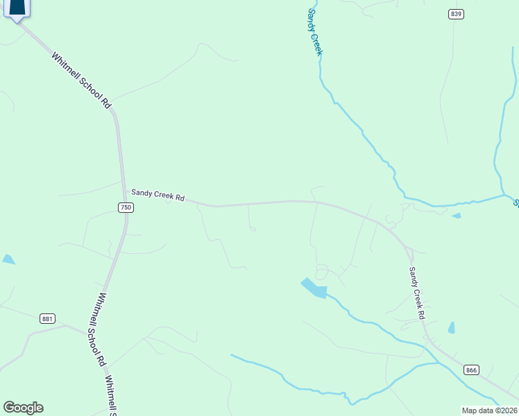 map of restaurants, bars, coffee shops, grocery stores, and more near 4013 Sandy Creek Road in Dry Fork