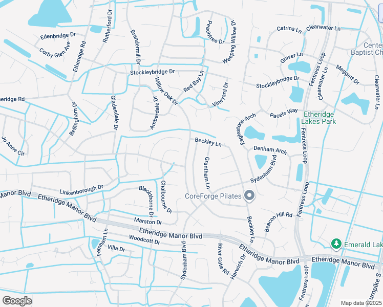 map of restaurants, bars, coffee shops, grocery stores, and more near 812 Baydon Lane in Chesapeake