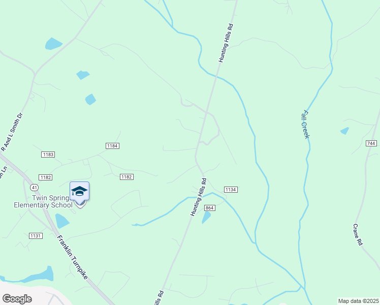 map of restaurants, bars, coffee shops, grocery stores, and more near 1352 Hunting Hills Road in Danville