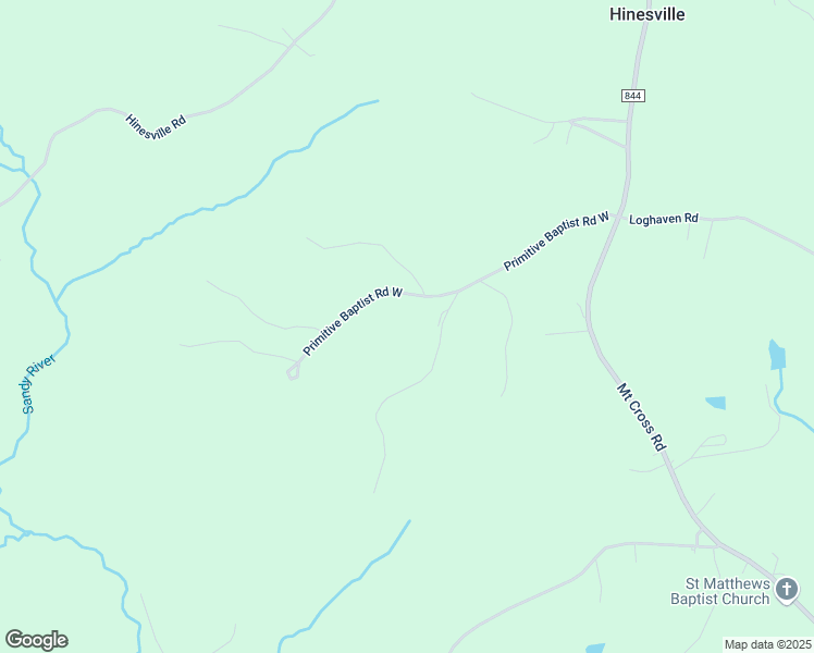 map of restaurants, bars, coffee shops, grocery stores, and more near 621 Primitive Baptist Road West in Dry Fork