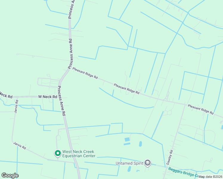 map of restaurants, bars, coffee shops, grocery stores, and more near 1973 Pleasant Ridge Road in Virginia Beach