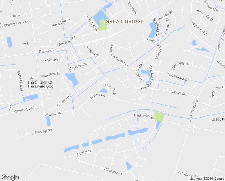 map of restaurants, bars, coffee shops, grocery stores, and more near 823 Jerryville Street in Chesapeake