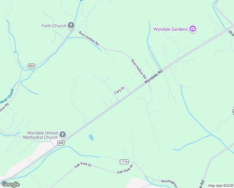 map of restaurants, bars, coffee shops, grocery stores, and more near 17509 Fenton Drive in Abingdon