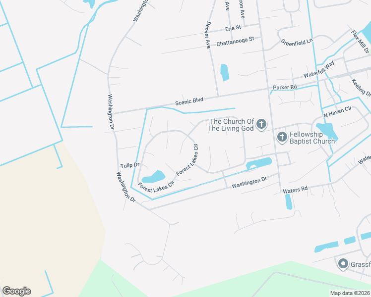 map of restaurants, bars, coffee shops, grocery stores, and more near 1016 Forest Lakes Drive in Chesapeake